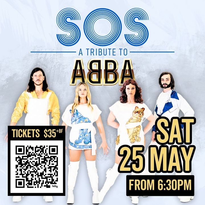 Featured image for “SOS – The Aussie ABBA Tribute is coming to Hill Top on Sat 25 May”
