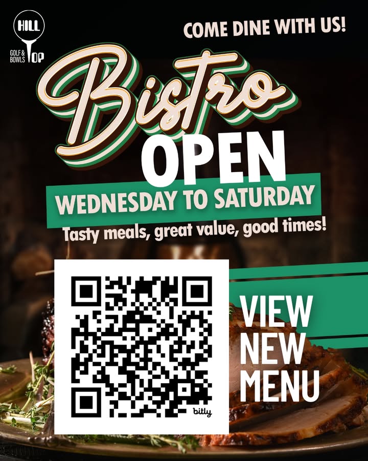 Featured image for “Exciting New Menu at Links & Rinks: Lunch Snacks, Roast Specials & More at Hill Top Golf Club”
