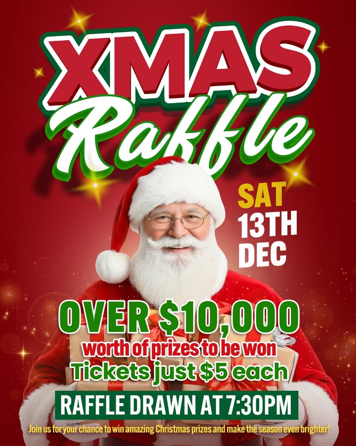 Featured image for “Christmas Raffle Extravaganza: Win Big at Hill Top Golf Club”