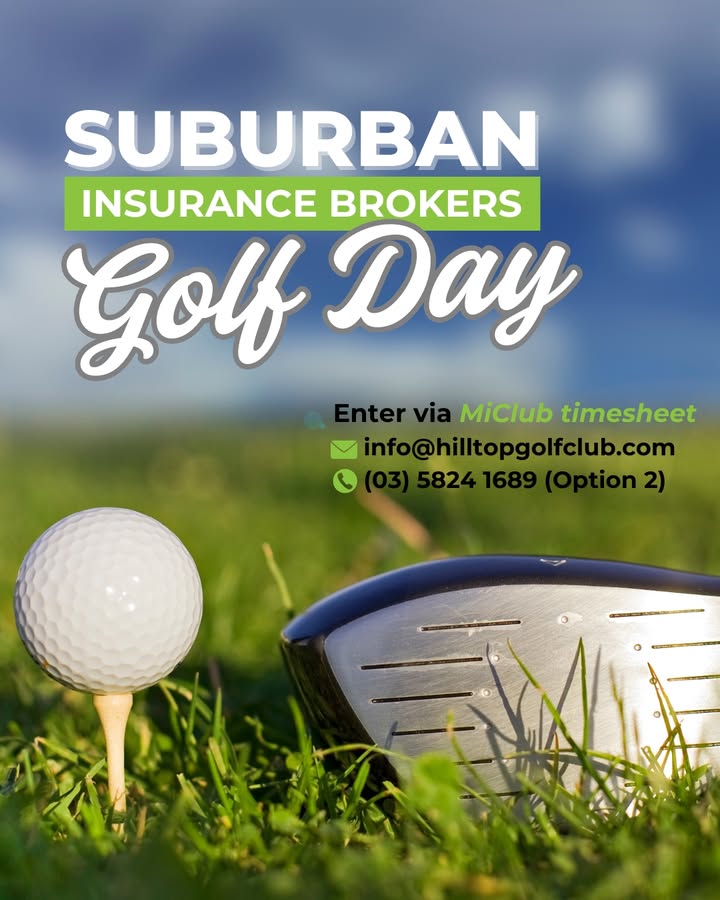 Featured image for “Suburban Insurance Brokers Golf Day at Hill Top”
