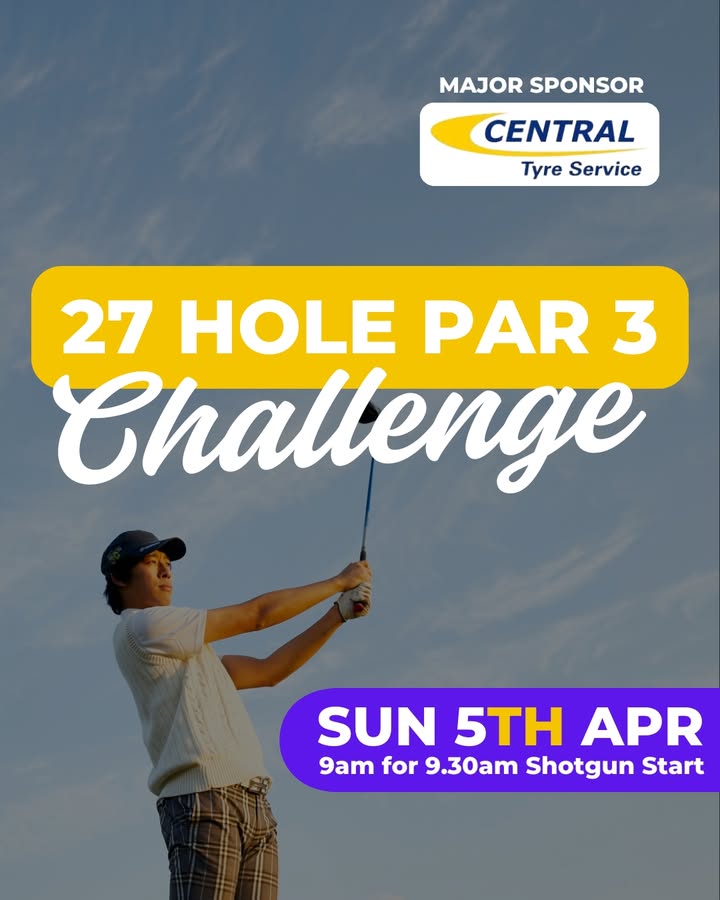 Featured image for “Central Tyre Service 27 Hole Par 3 Challenge at Hill Top Golf and Bowls”