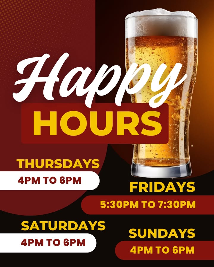Featured image for “Happy Hour at Hill Top Golf Club – Thurs to Sun”