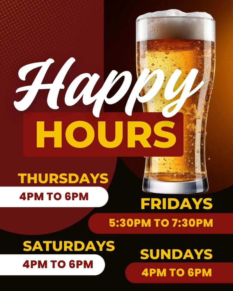Featured image for “Happy Hour at Hill Top Golf Club – Thursdays, Fridays, Saturdays & Sundays”