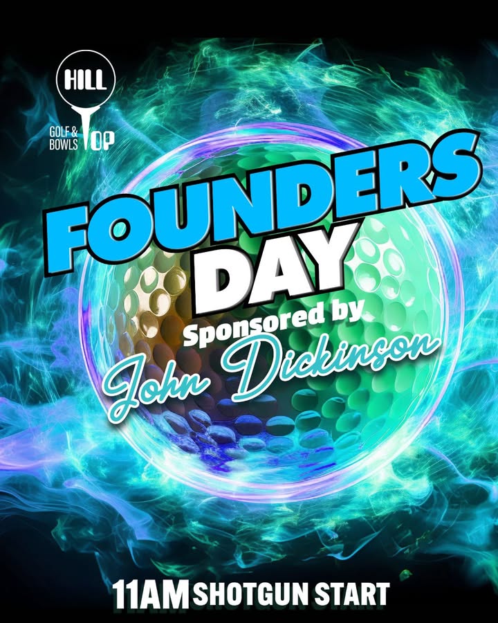Featured image for “Founders Day Ambrose at Hill Top Golf Club Tomorrow”