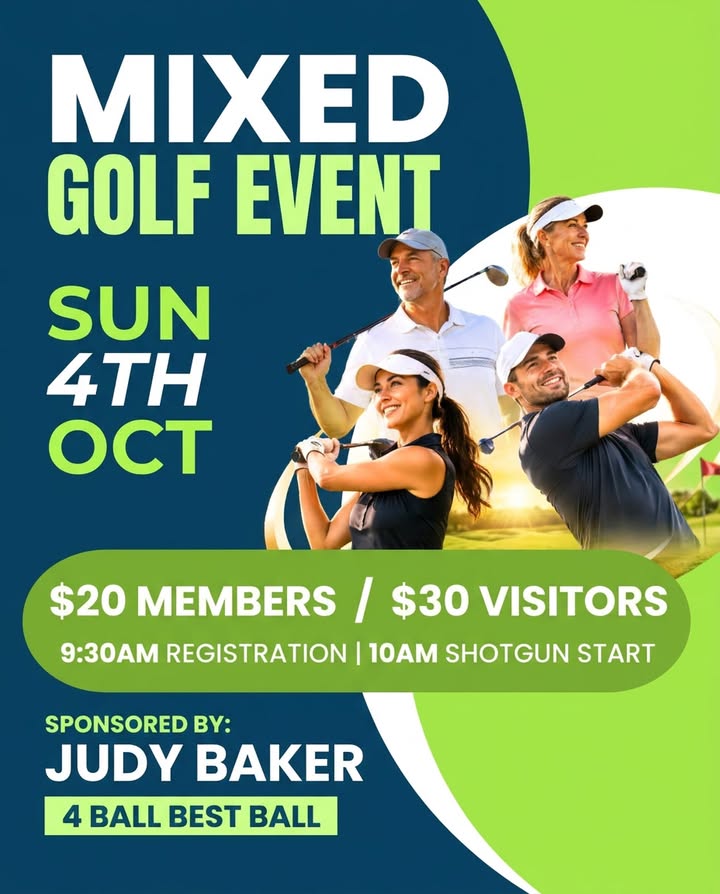 Featured image for “Mixed Golf Event at Hill Top Golf Club – Sun 4 Oct”