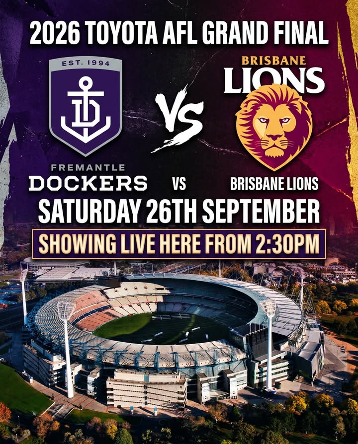Featured image for “AFL Grand Final 2026 Live at Hill Top Golf Club”