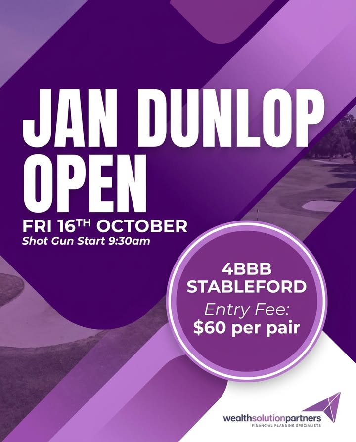 Featured image for “Jan Dunlop Open Ladies Golf Day – 16 October 2026”