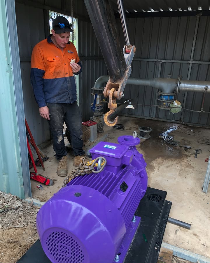 Featured image for “New Irrigation Pump Installed at Hill Top Golf Club”
