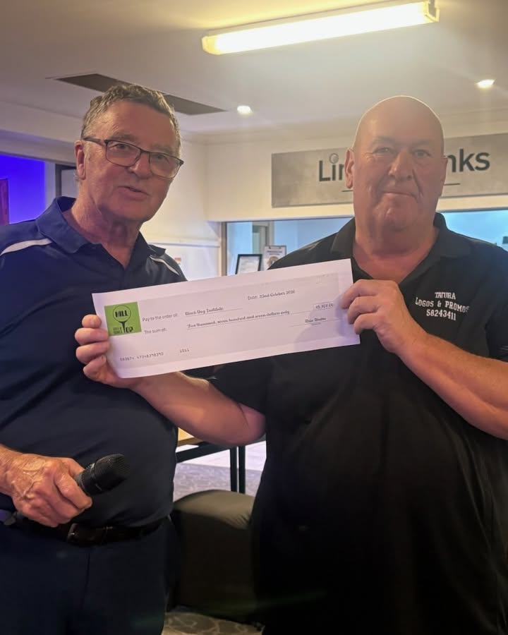 Featured image for “Hill Top Golf Club Raises Funds for Black Dog Institute”