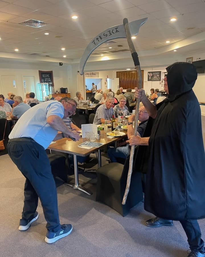 Featured image for “The Grim Reaper Visits Our President at Hill Top Golf Club”